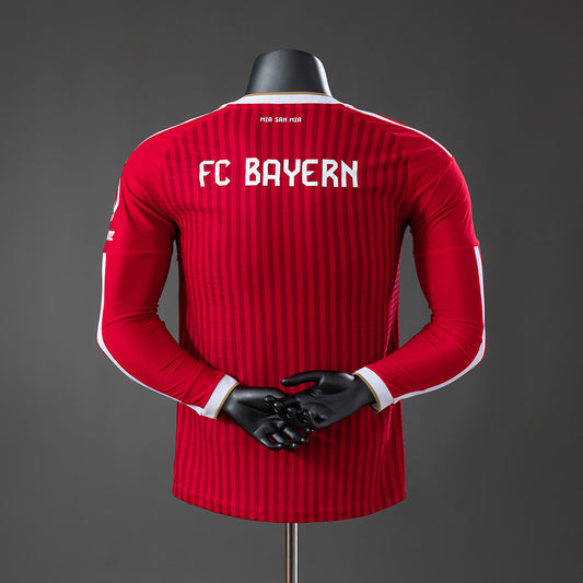 Bayern Munich 2026/27 Home Kit Long Sleeve Jersey