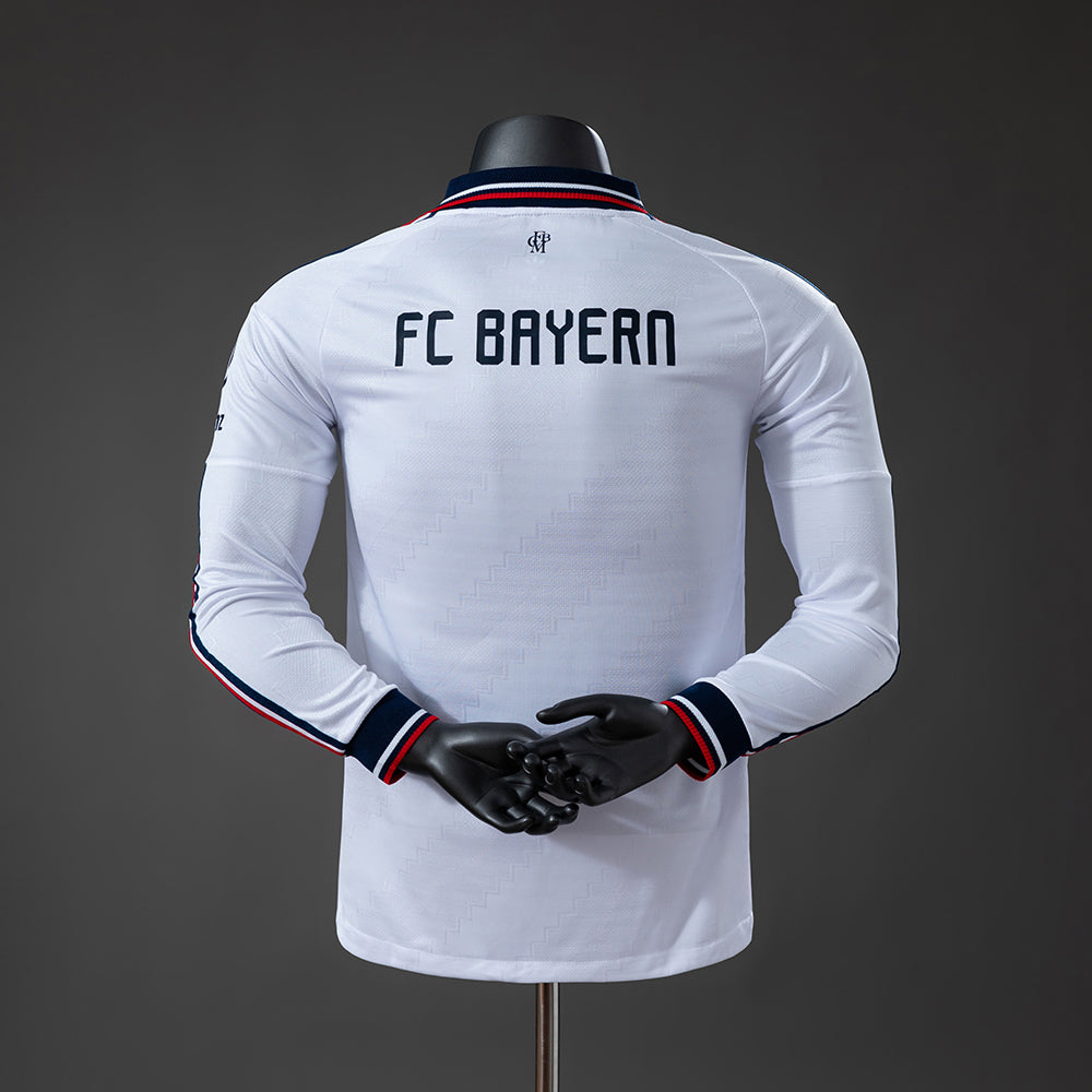 Bayern Munich Away Kit Long Sleeve