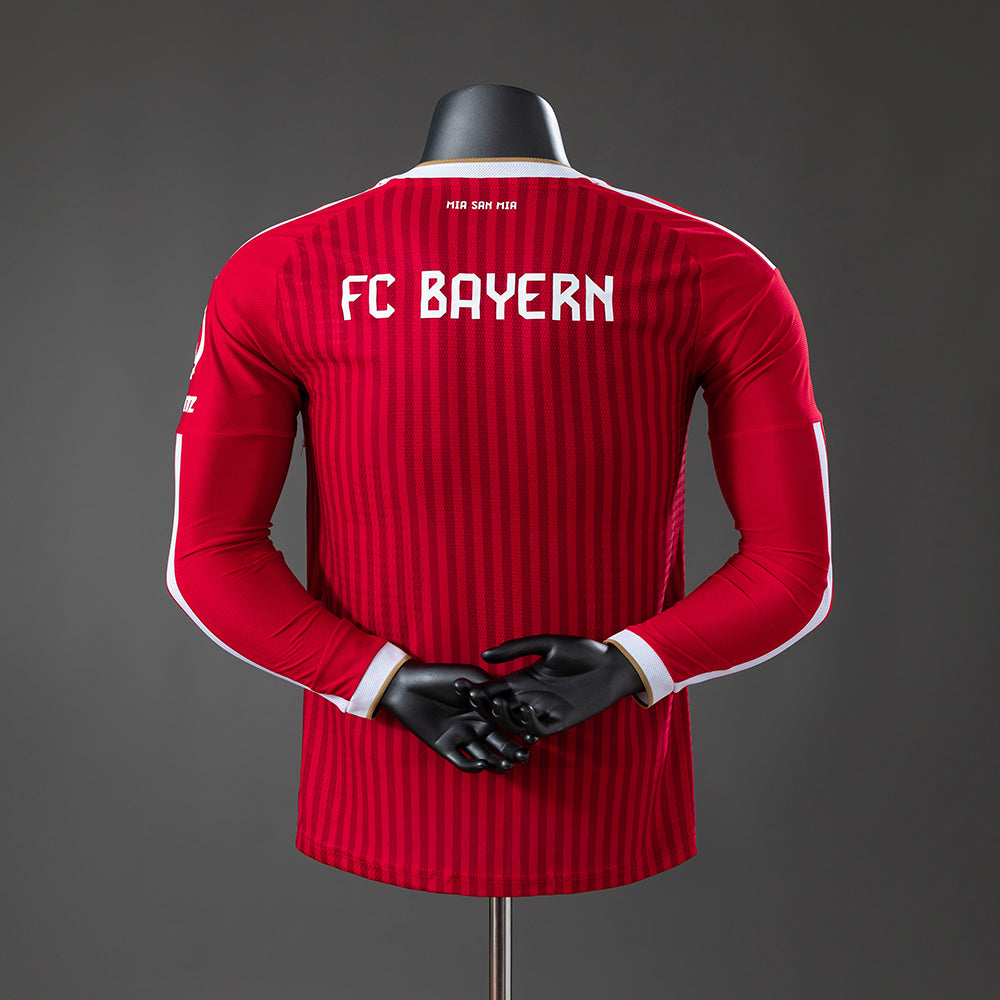 Bayern Munich 2026/27 Home Kit Long Sleeve Jersey