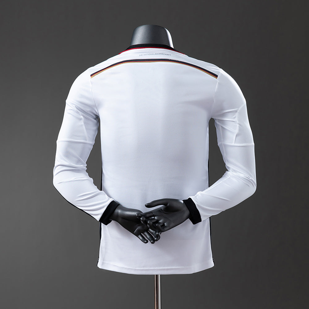 Germany Home Kit Retro Long Sleeve[Custom Name/Number]