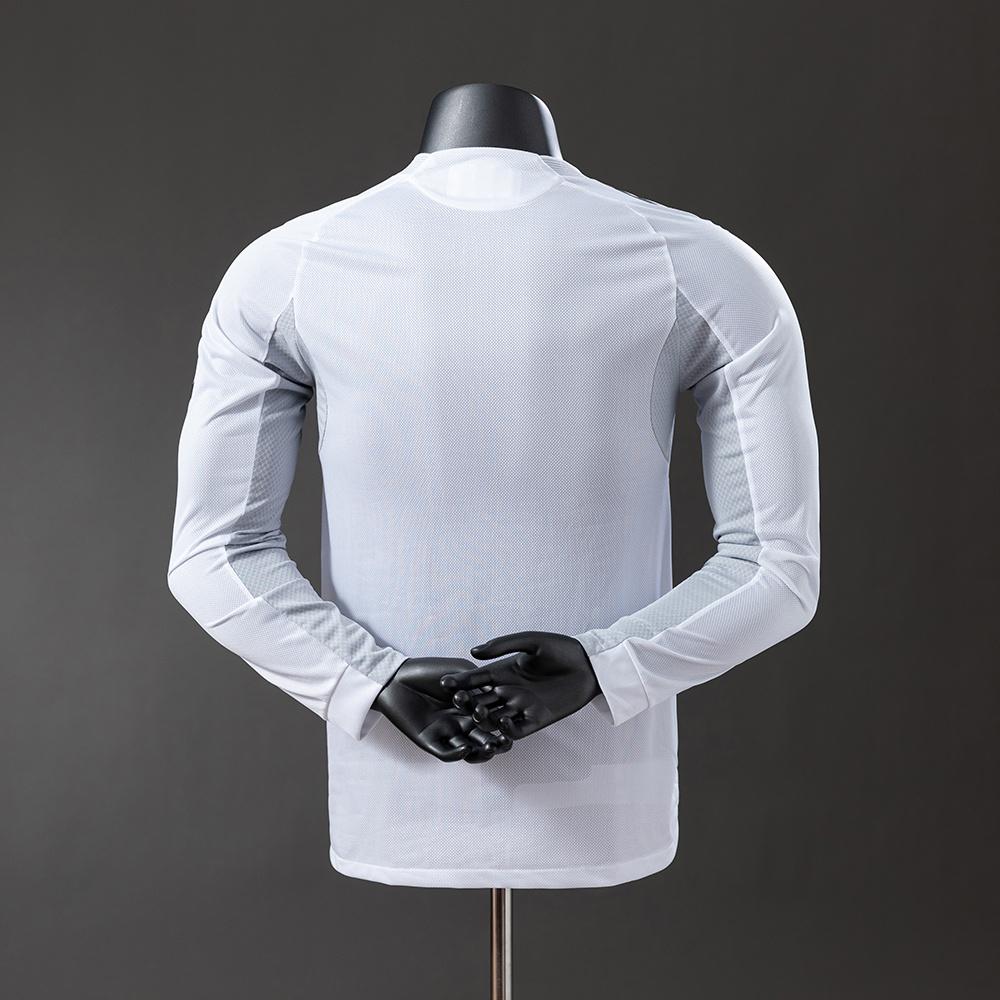 Real Madrid 2025 Home Kit Long Sleeve [Custom Name/Number]