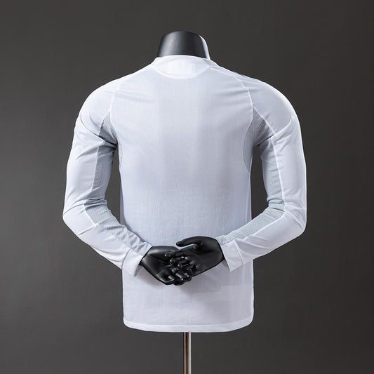 Real Madrid 2025 Home Kit Long Sleeve [Custom Name/Number]