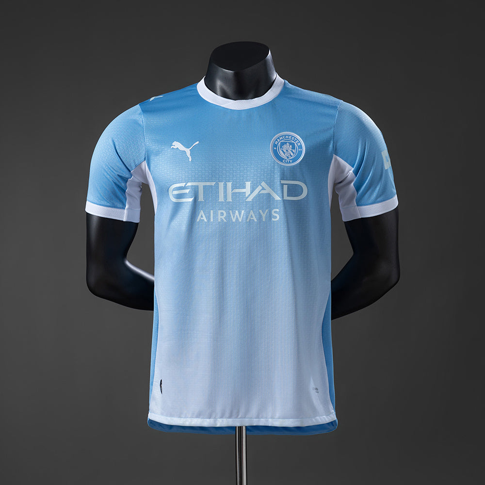 Manchester City Home Kit Short Sleeve [Custom Name/Number]