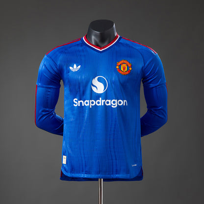 Manchester United Away Kit Long Sleeve [Custom Name/Number]