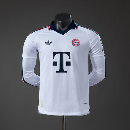 Bayern Munich Away Kit Long Sleeve