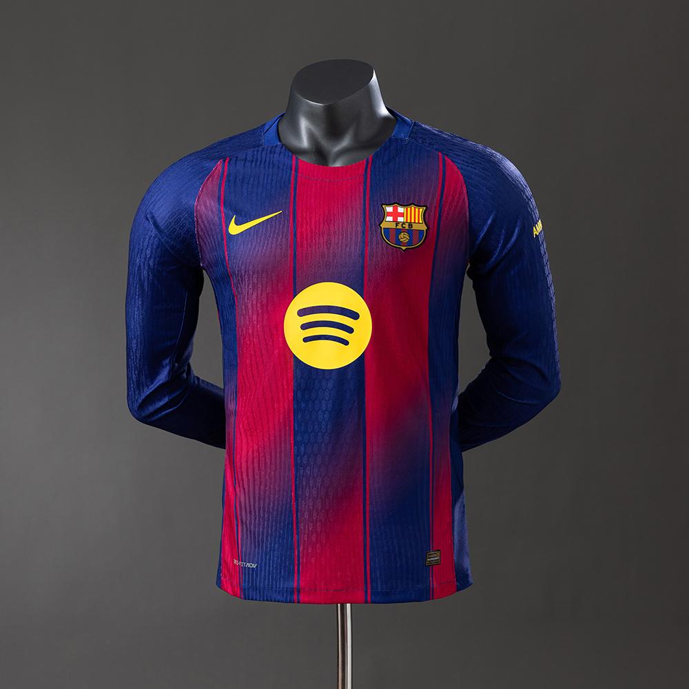 Barcelona 2026 Home Kit Long Sleeve [Custom Name/Number]