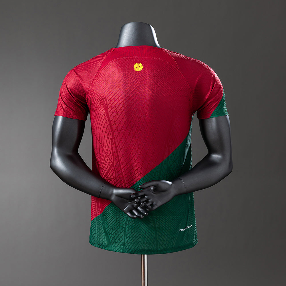 Portugal Home Kit Retro Short Sleeve [Custom Name/Number]