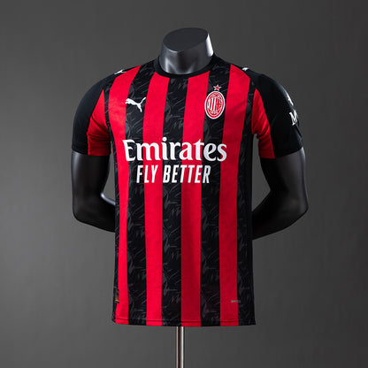 AC Milan Home Kit Short Sleeve [Custom Name/Number]
