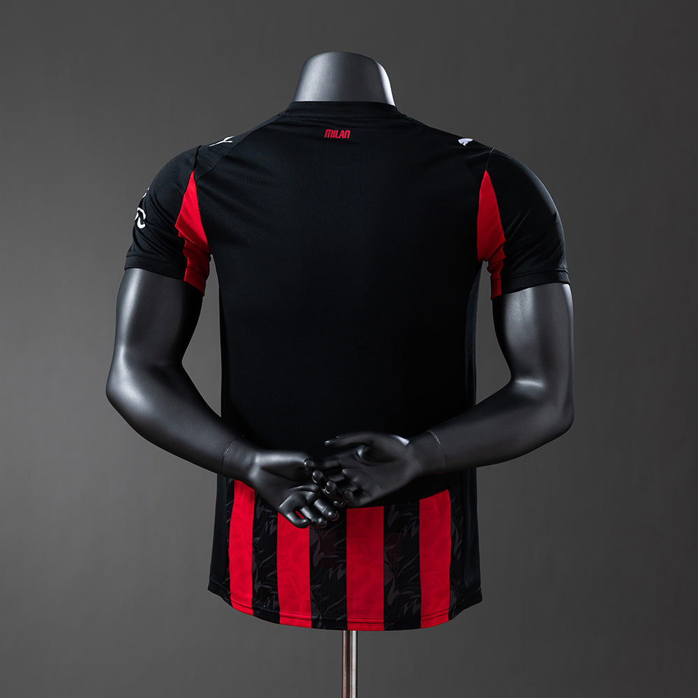 AC Milan Home Kit Short Sleeve [Custom Name/Number]