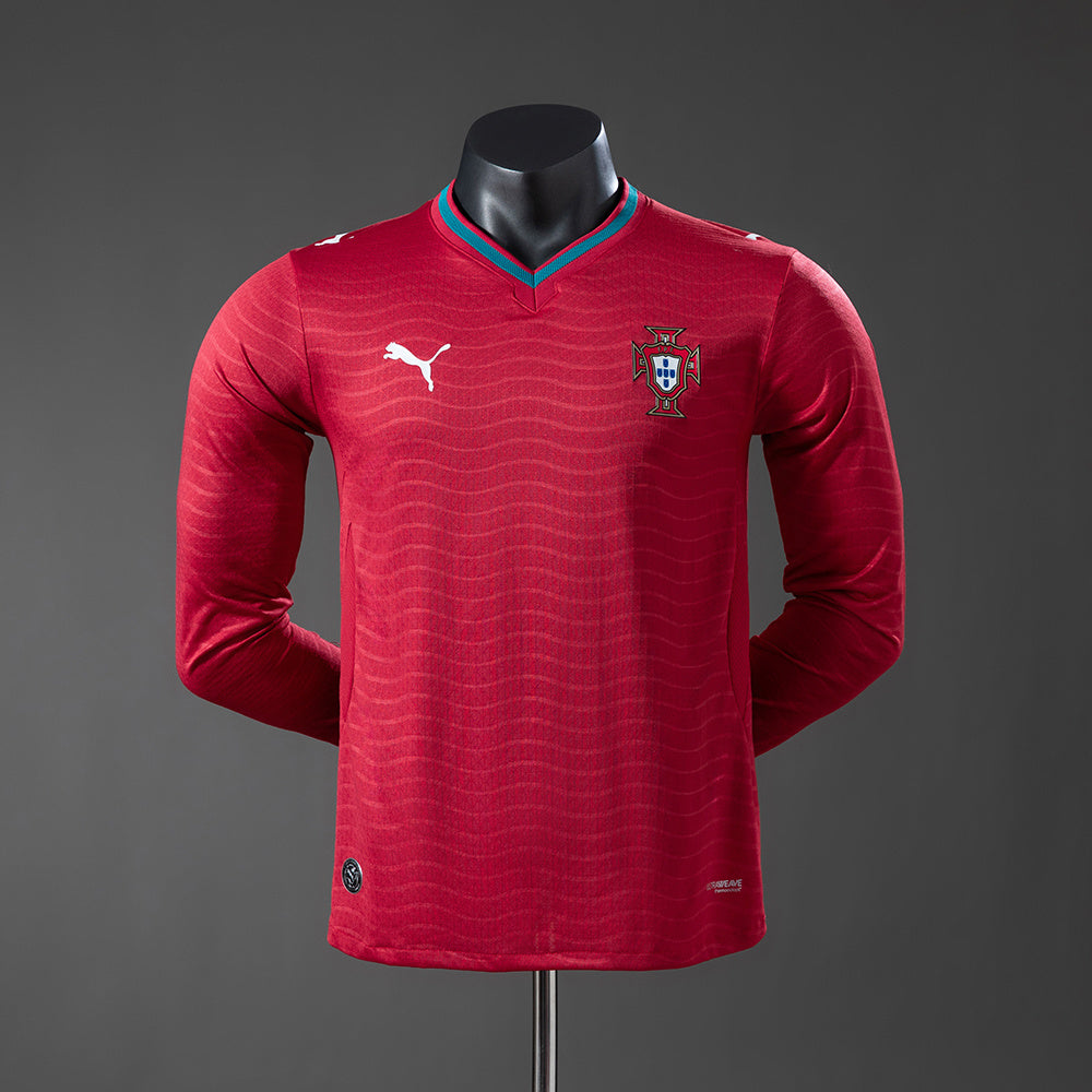 Portugal 2026  Home kit Long Sleeve [Custom Name/Number]