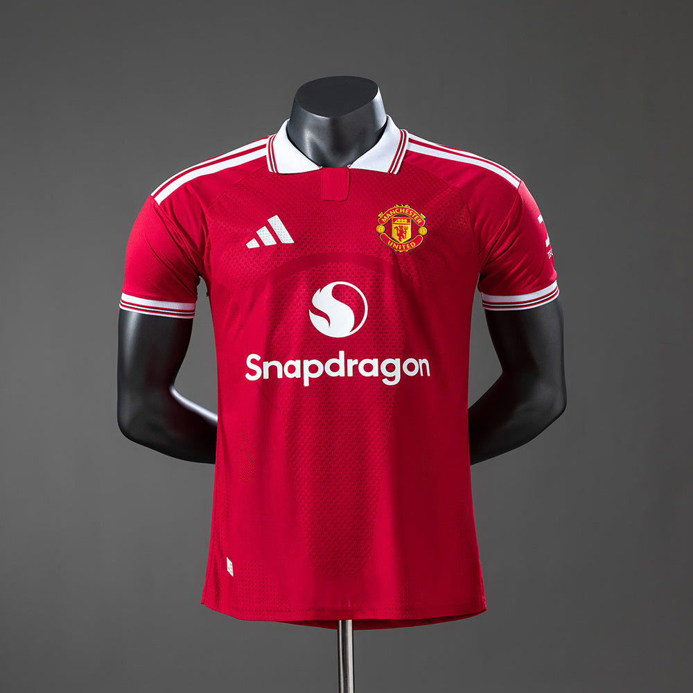 Manchester United Home Kit Short Sleeve [Custom Name/Number]