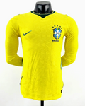 Brazil 2026 Home kit Long Sleeve [Custom Name/Number]