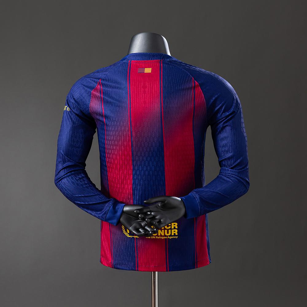 Barcelona 2026 Home Kit Long Sleeve [Custom Name/Number]