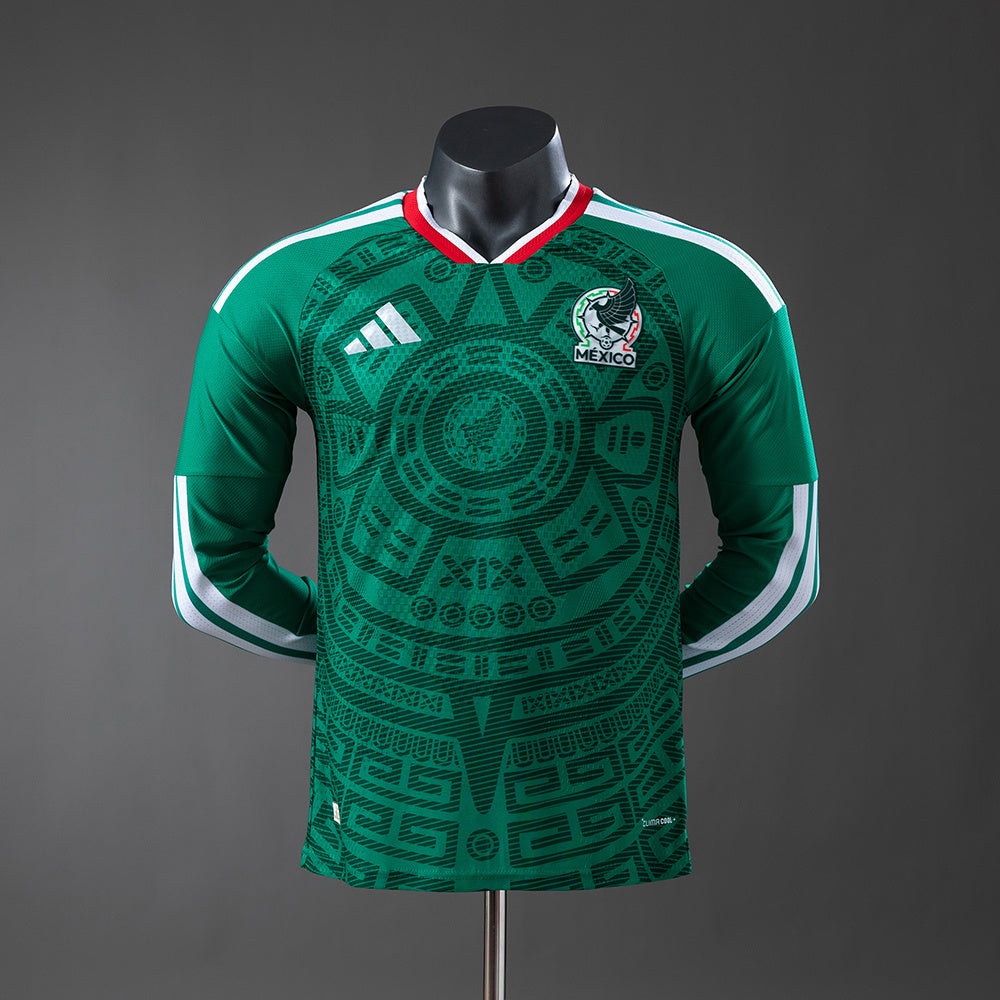 Mexico 2026 Home kit Long Sleeve [Custom Name/Number]
