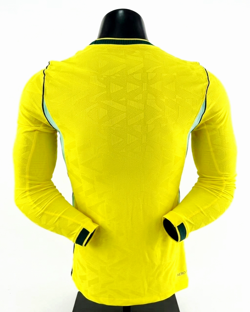Brazil 2026 Home kit Long Sleeve [Custom Name/Number]