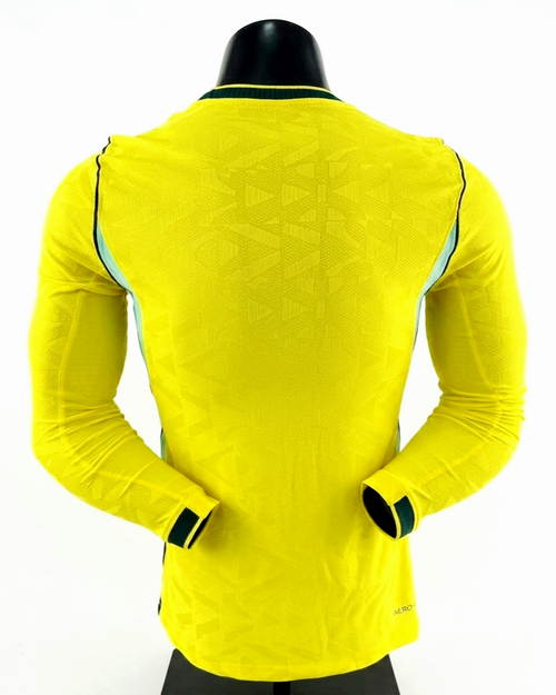 Brazil 2026 Home kit Long Sleeve [Custom Name/Number]