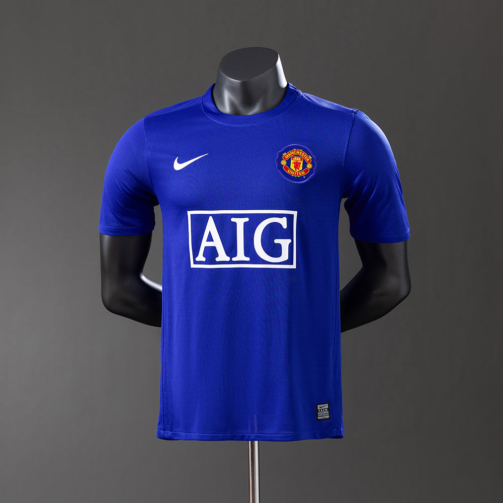 Manchester United Away Kit Retro Short Sleeve [Custom Name/Number]