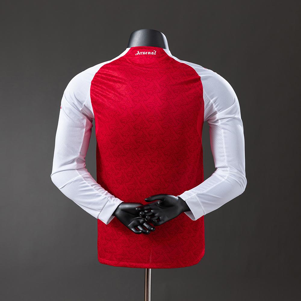 Arsenal Home kit Long Sleeve [Custom Name/Number]