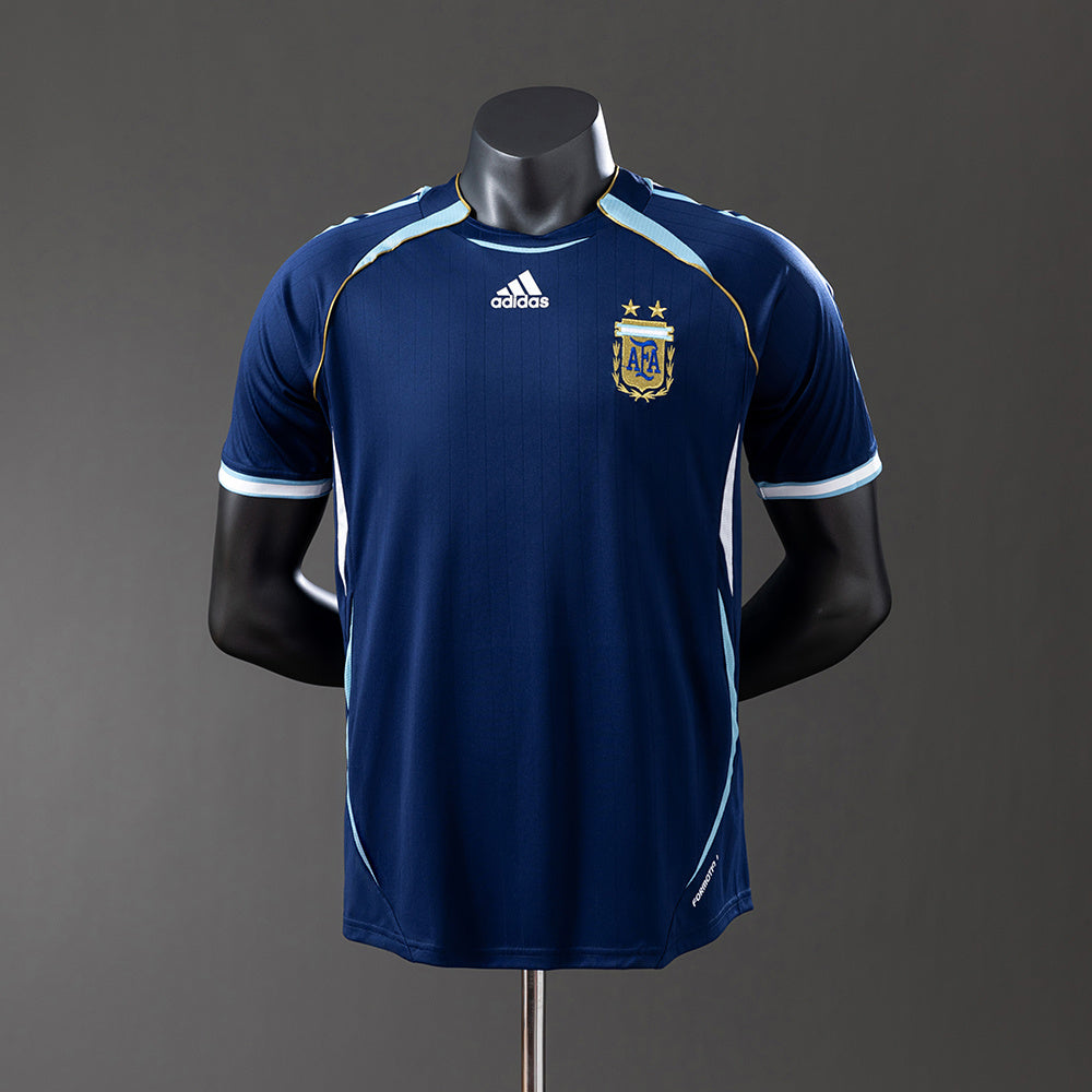 Argentina Away Kit Retro Short Sleeve [Custom Name/Number]