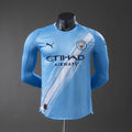 Manchester City Home Kit Long Sleeve [Custom Name/Number]