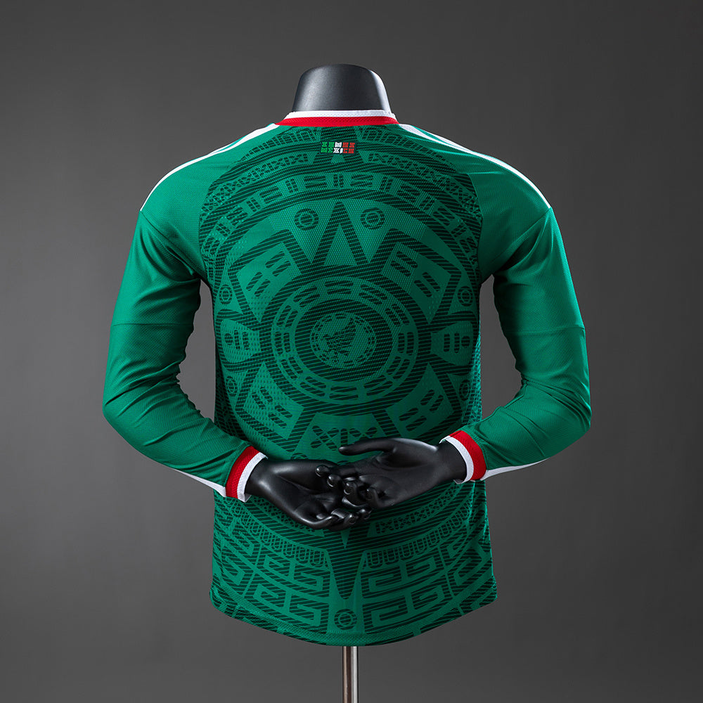 Mexico 2026 Home kit Long Sleeve [Custom Name/Number]